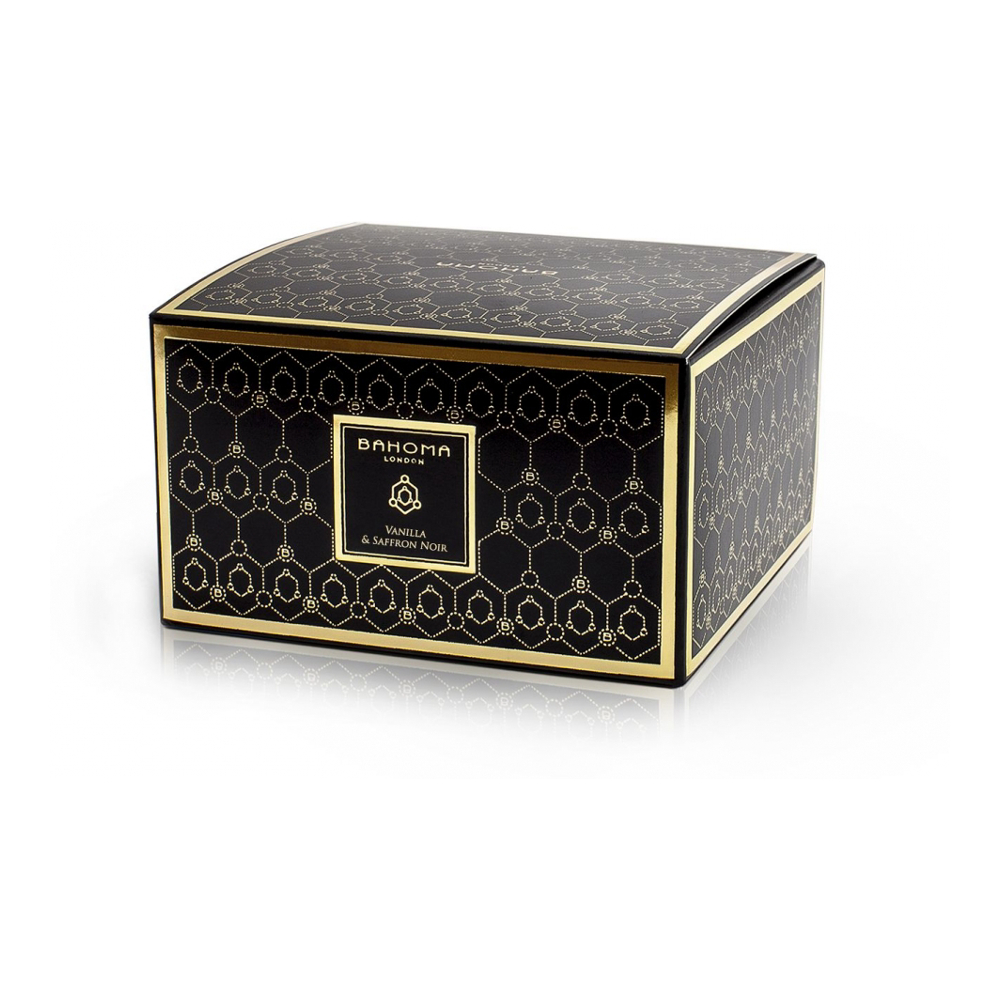 Bougie 3 mèches 'Obsidian - Saffron Noir & Vanilla' - 400 g