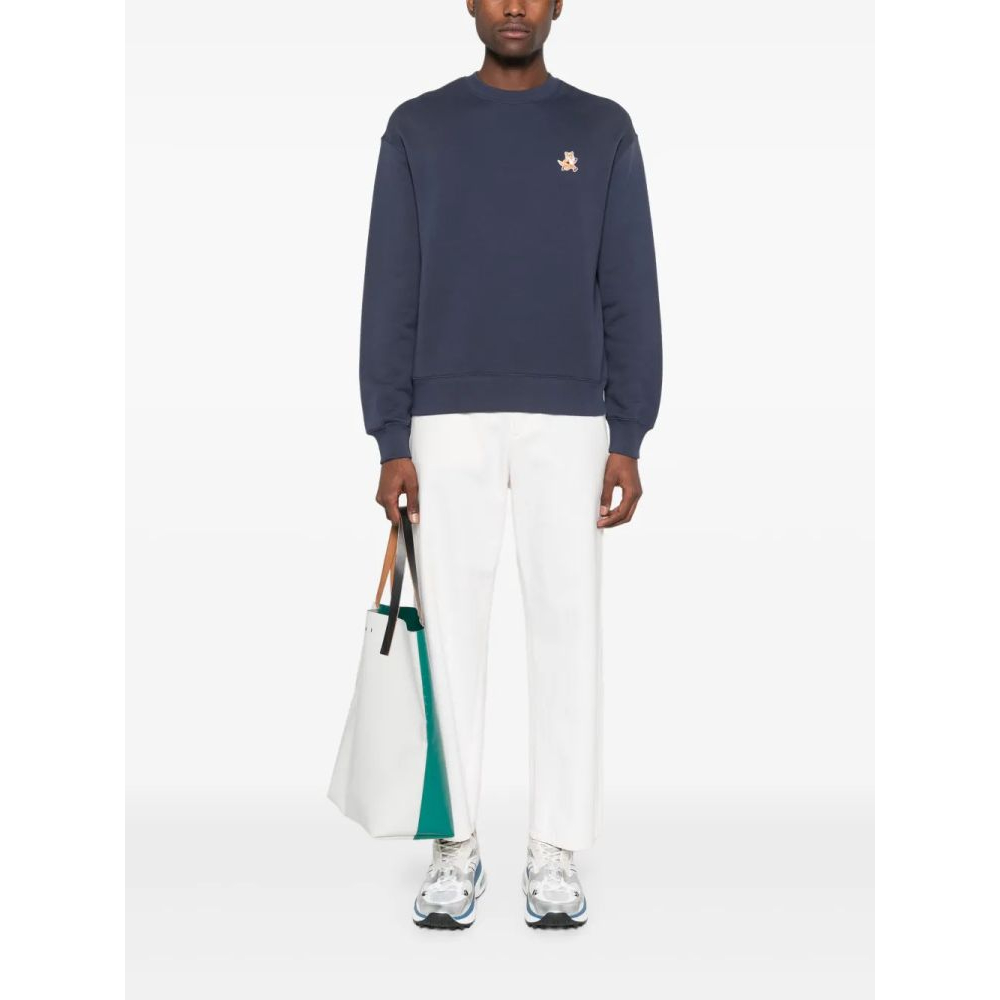 Men's 'Speedy Fox-Appliqué' Sweatshirt