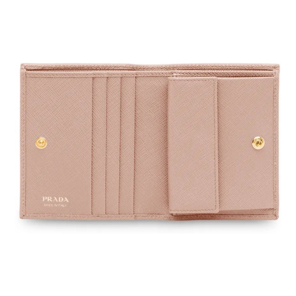 Women's 'Small Saffiano Bi-Fold' Wallet