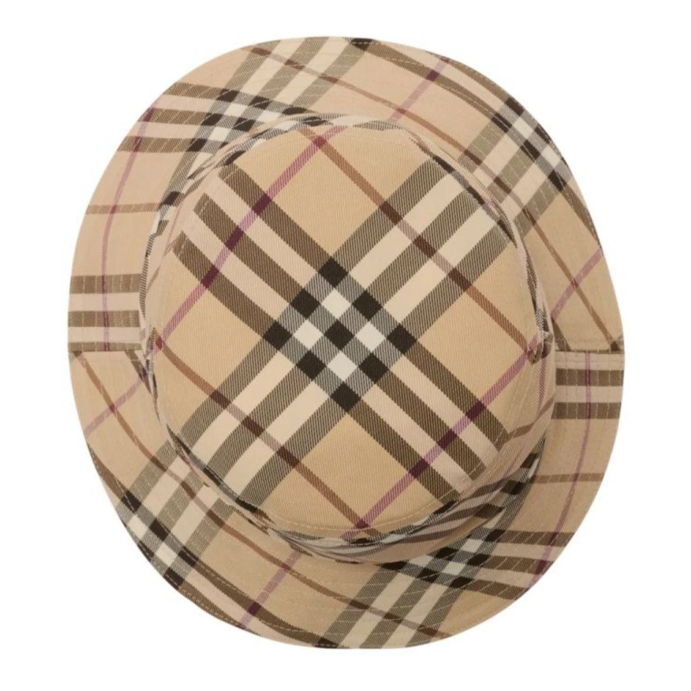 Chapeau 'Checked' pour Femmes