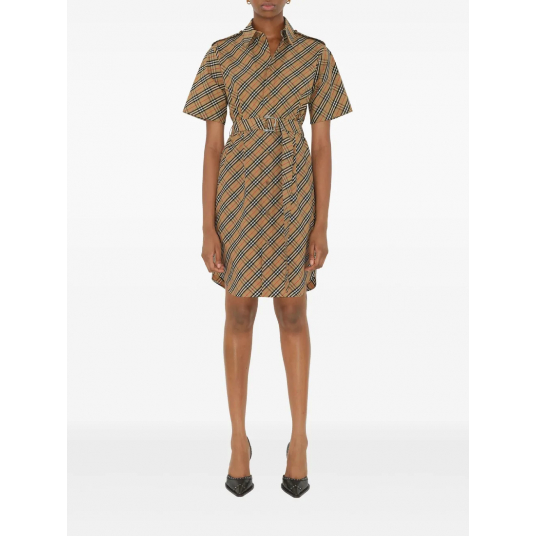 Robe mini 'Checked' pour Femmes