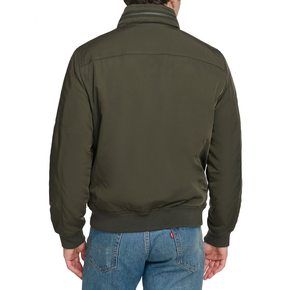 Veste 'Twill Stand-Collar' pour Hommes