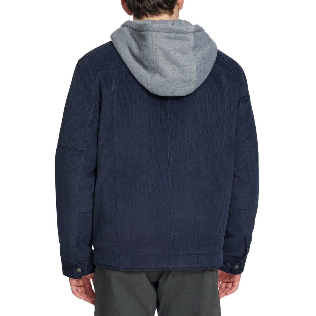 'Hooded Corduroy Zip' Jacke für Herren