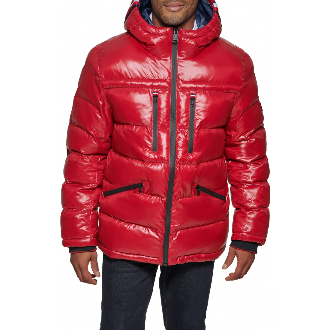 Veste matelassée 'Pearlized Water Resistant Hooded' pour Hommes