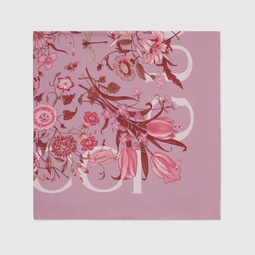 Foulard en soie 'Printed' pour Femmes