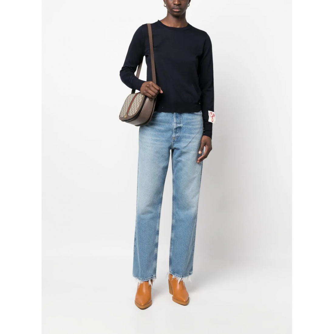 Pull 'Ripped-Detailing' pour Femmes