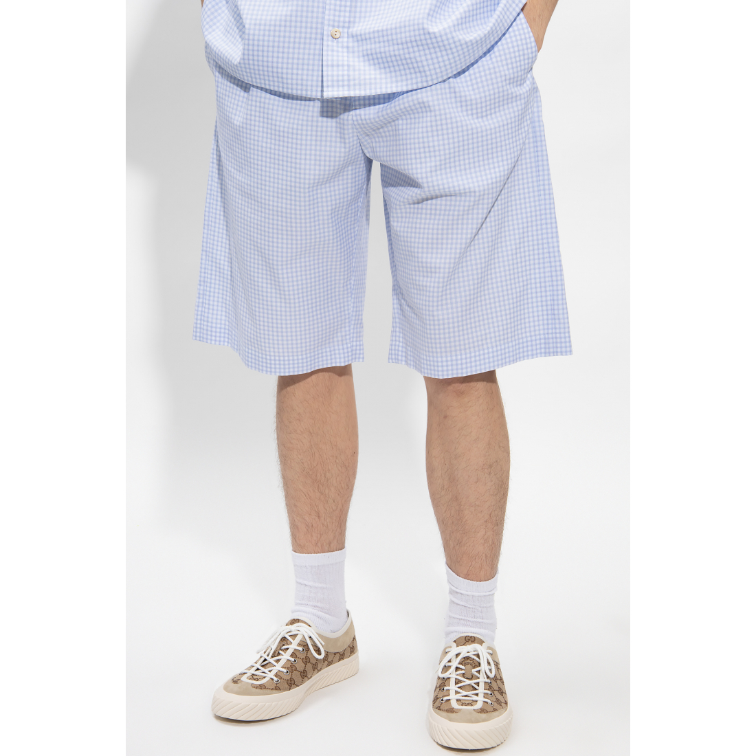 Men's 'Checked' Shorts
