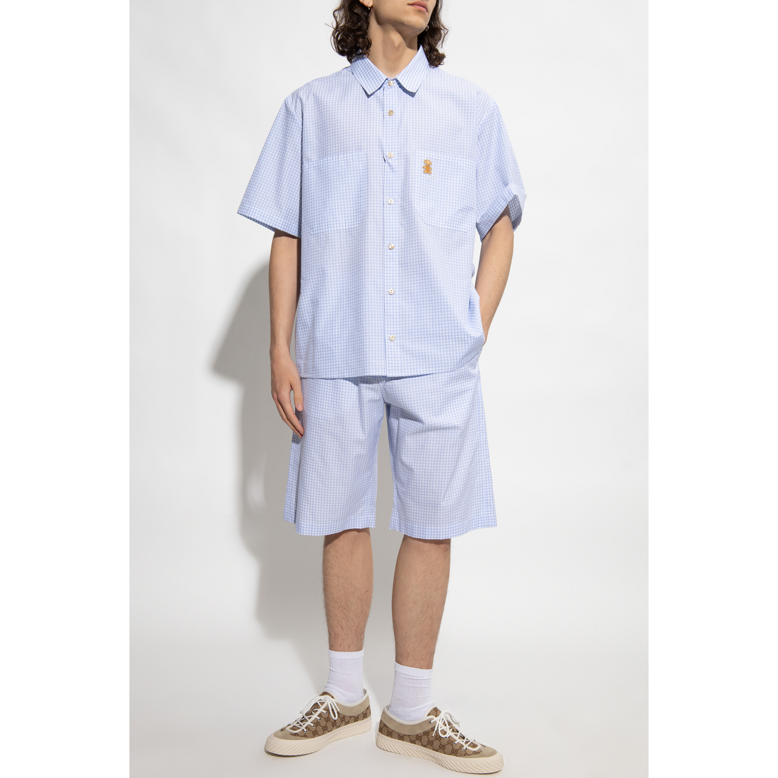 Men's 'Checked' Shorts