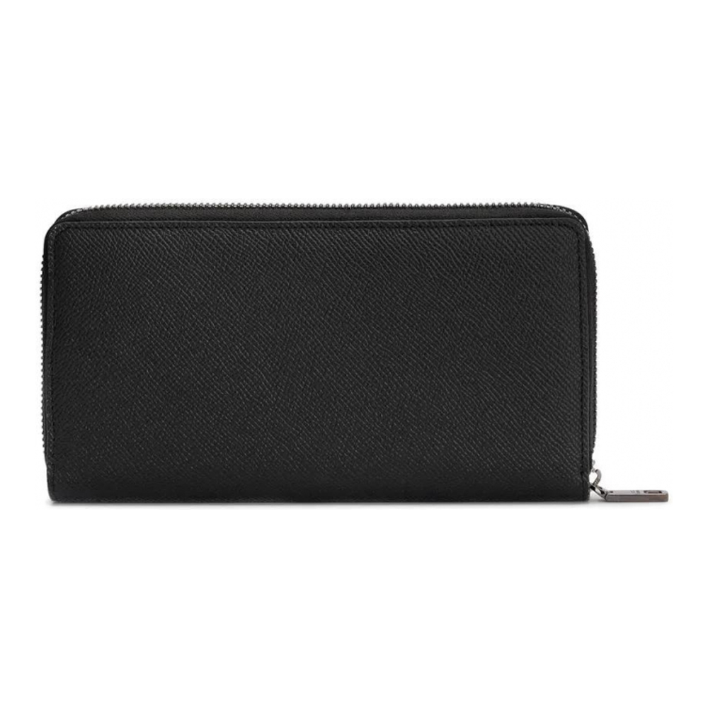 Portefeuille 'Zipped Grained' pour Hommes