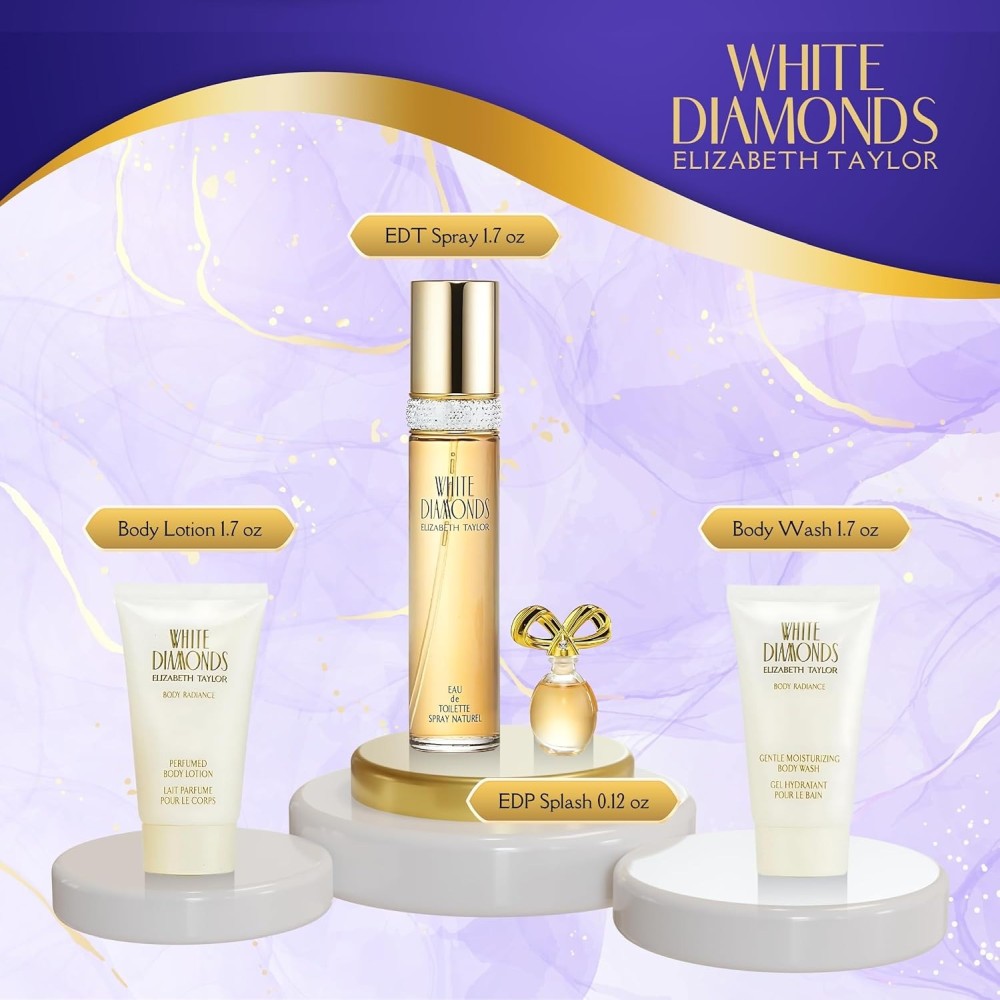 'White Diamonds' Perfume Set - 4 Pieces