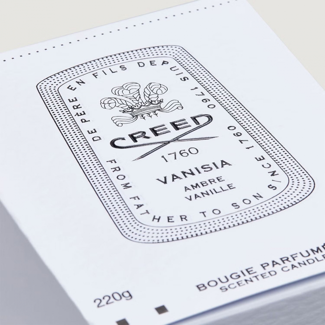 Bougie parfumée 'Vanisia' - 220 g