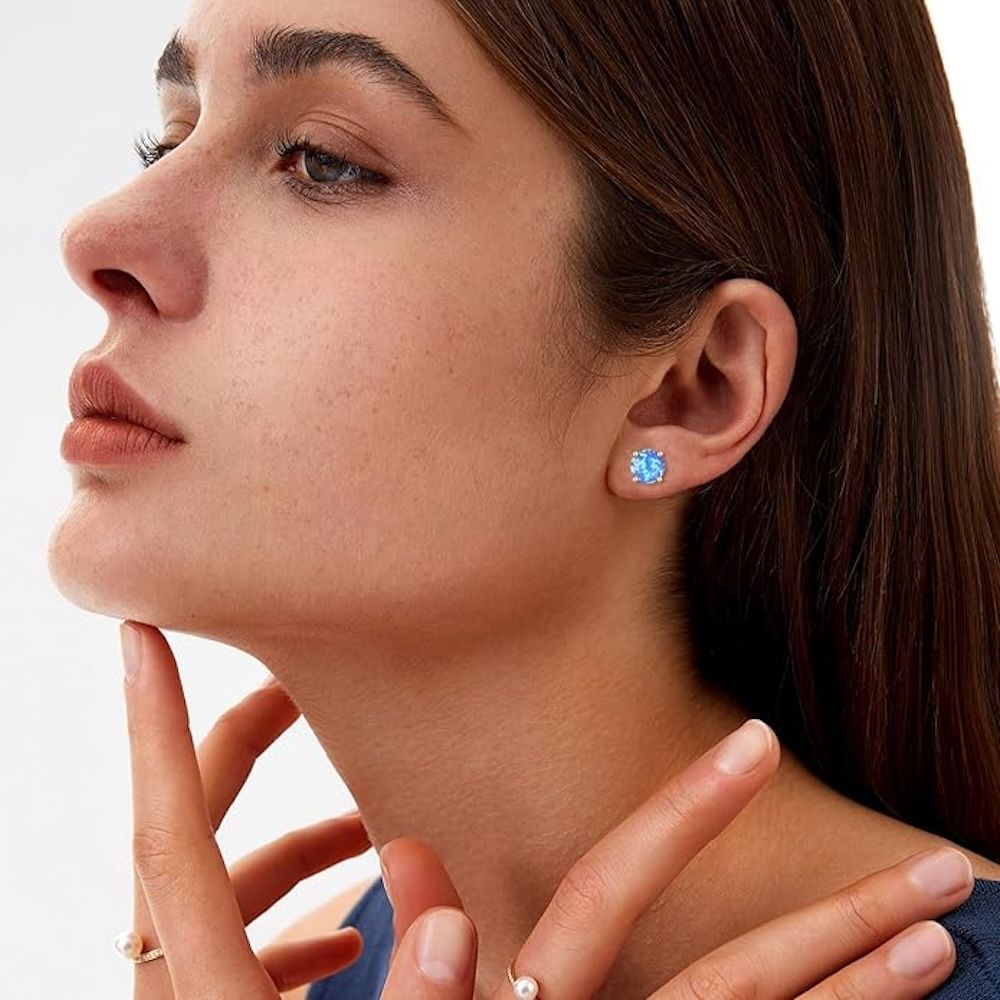 'Opal Stud' Ohrringe für Damen