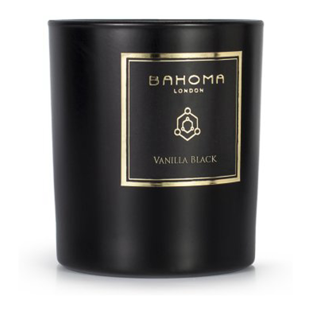 Bougie 'Obsidian Large' - Vanilla Black 220 g