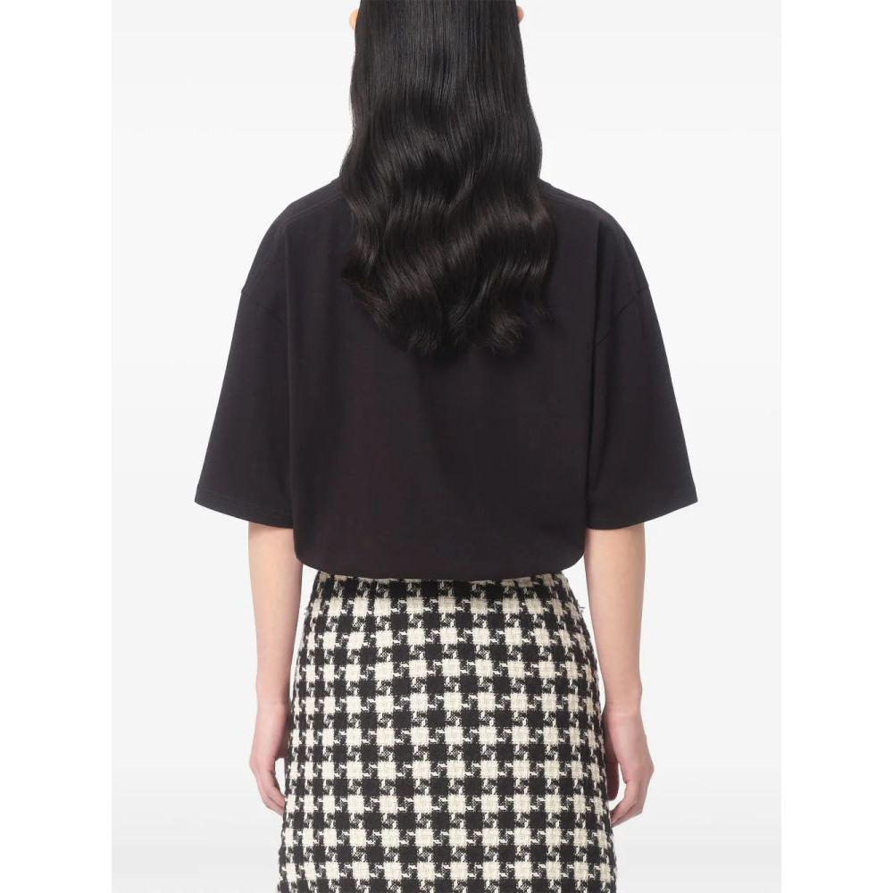 Women's 'Chez Valentino-Print' T-Shirt