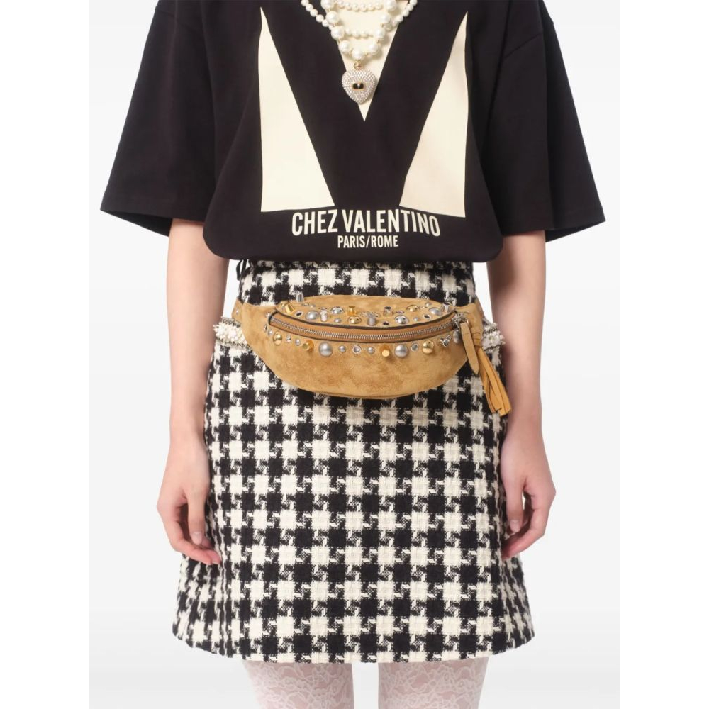 Women's 'Chez Valentino-Print' T-Shirt