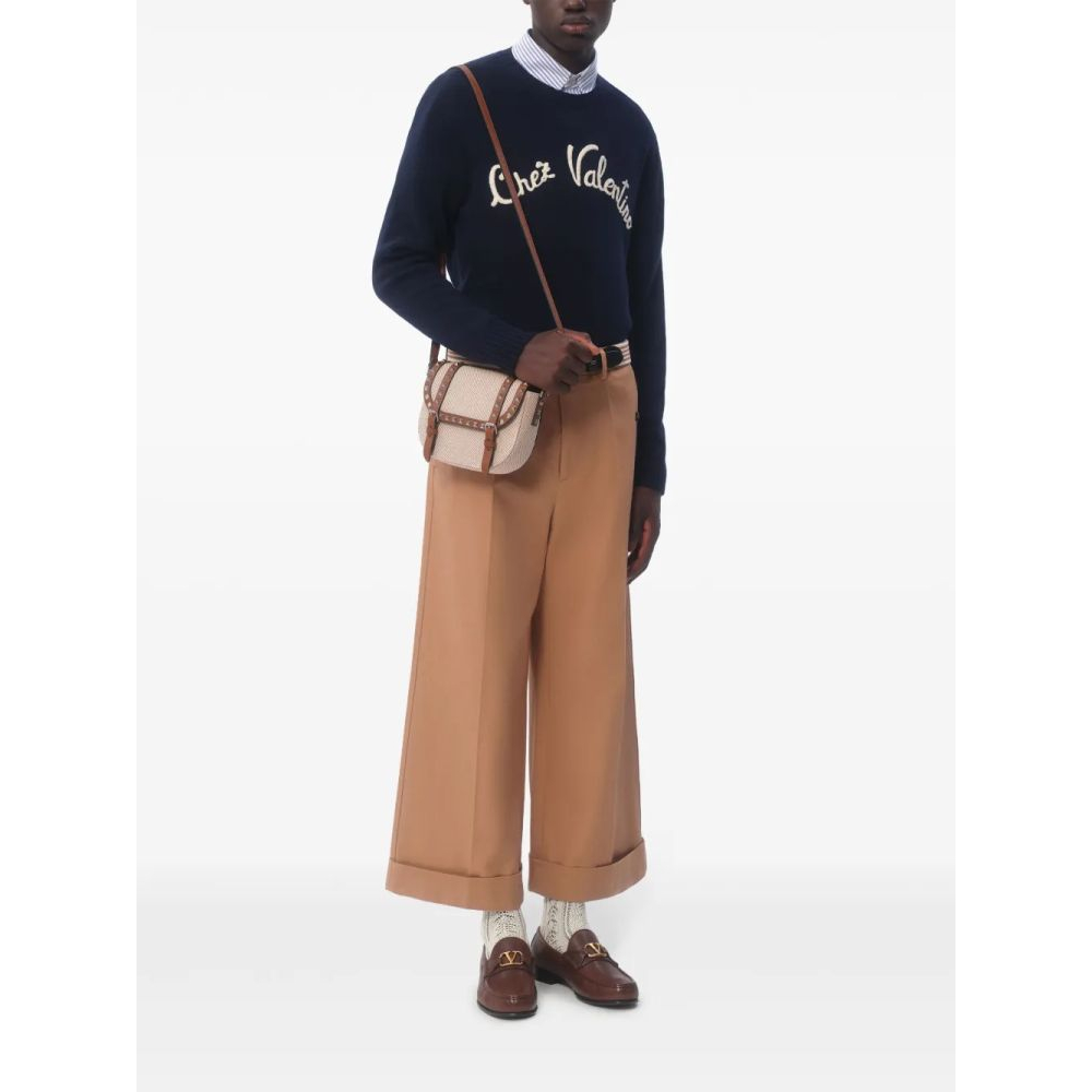 Pull 'Chez Valentino-Embroidered' pour Hommes