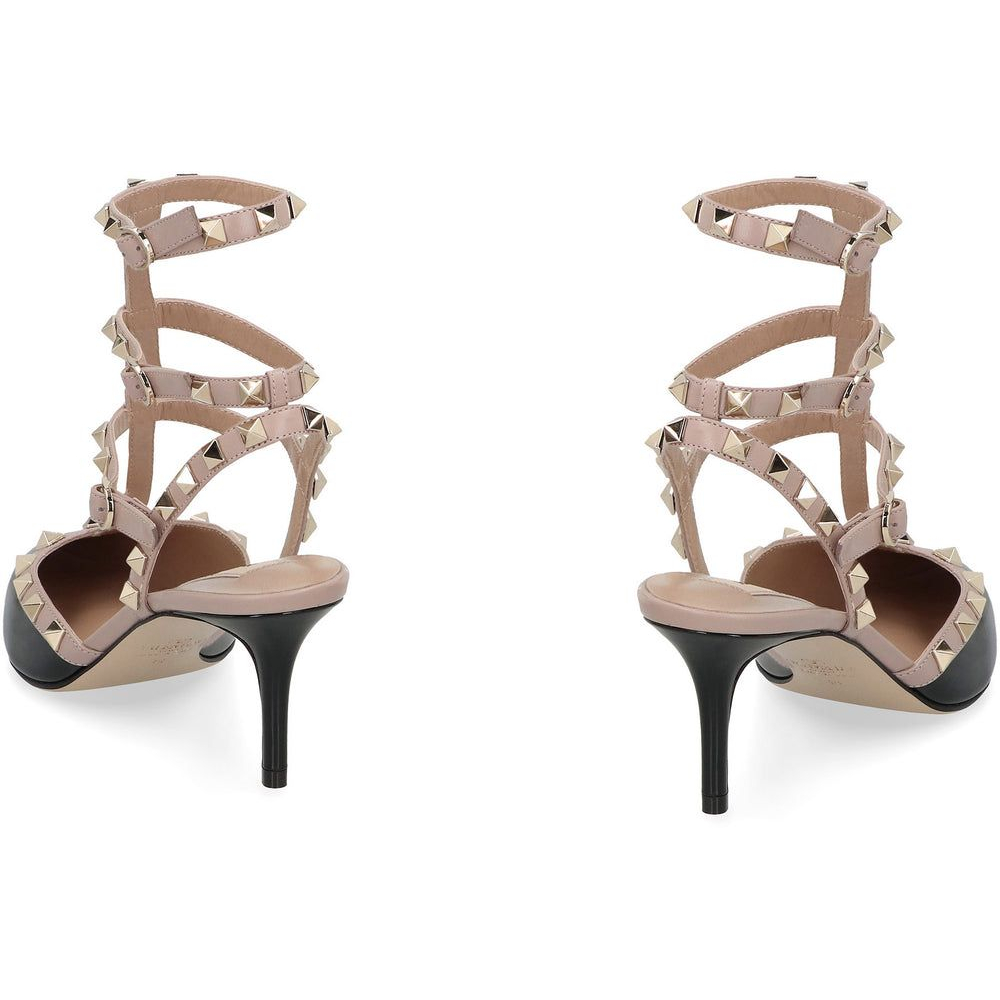 Women's 'Rockstud Patent' Slingback Pumps