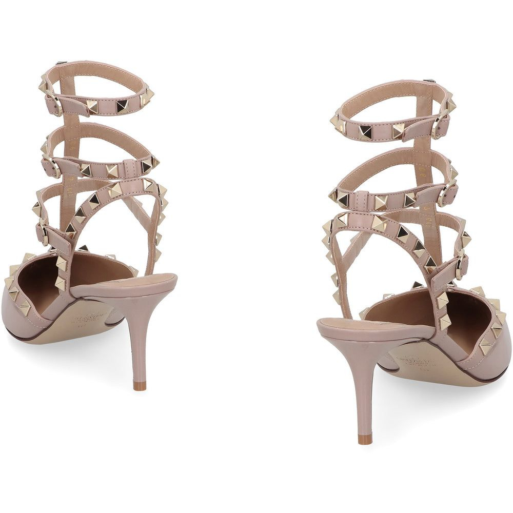 Women's 'Rockstud Patent' Slingback Pumps