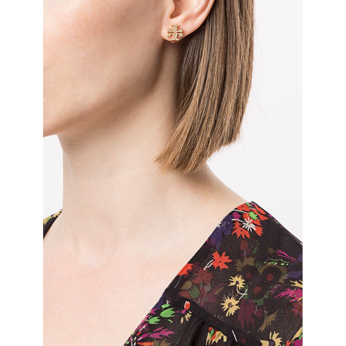 'Logo' Ohrringe für Damen