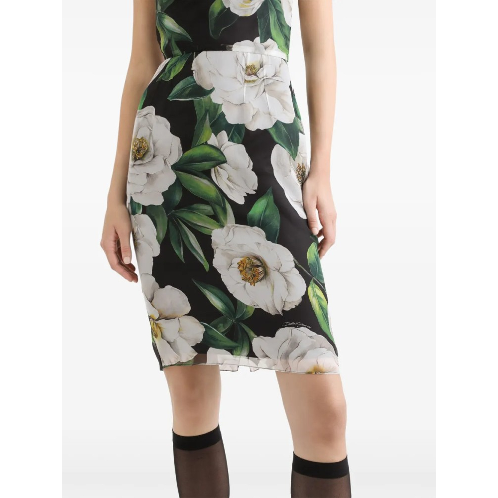 Robe mini 'Floral-Print' pour Femmes
