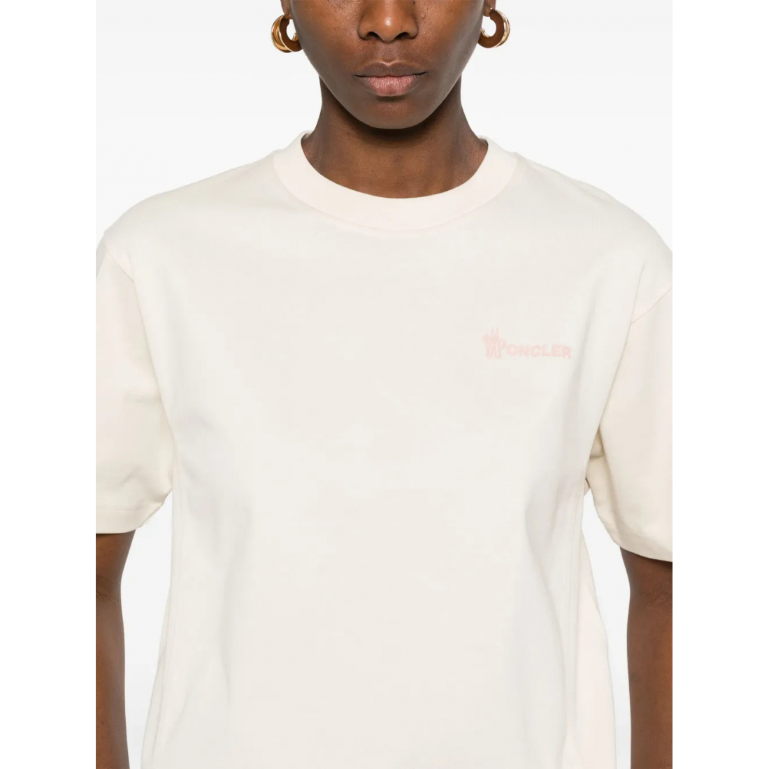 T-shirt 'Logo-Embossed' pour Femmes