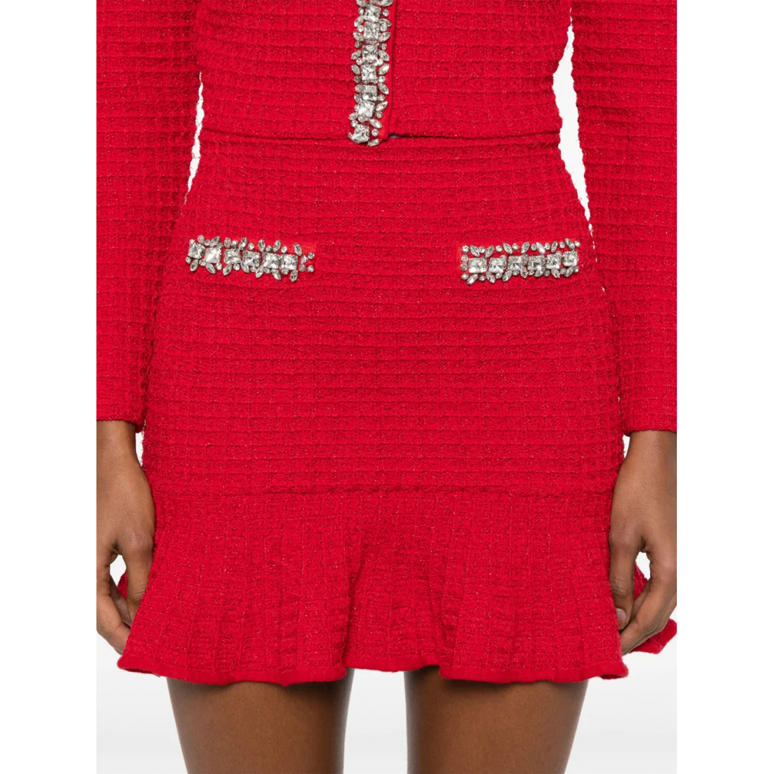 Women's 'Grid-Knit' Mini Skirt