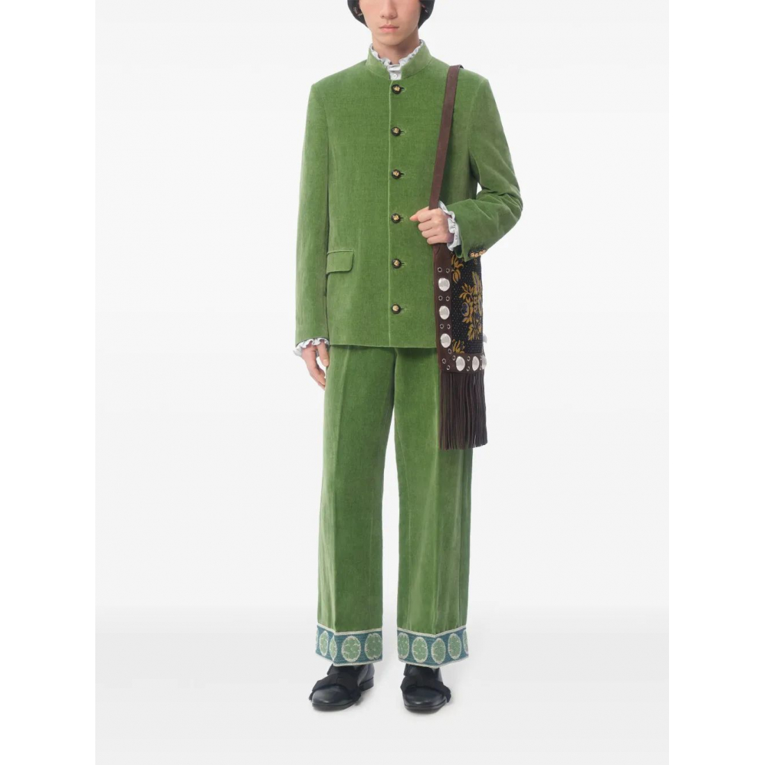 Pantalon 'Jacquard-Hem' pour Hommes