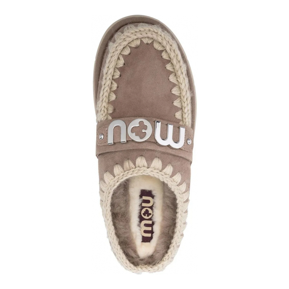 Mules à talon 'Decorative-Stitch' pour Femmes