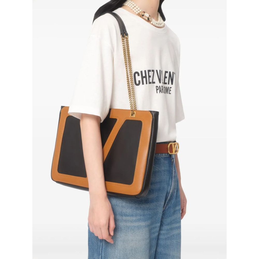 Women's 'Chez Valentino-Print' T-Shirt