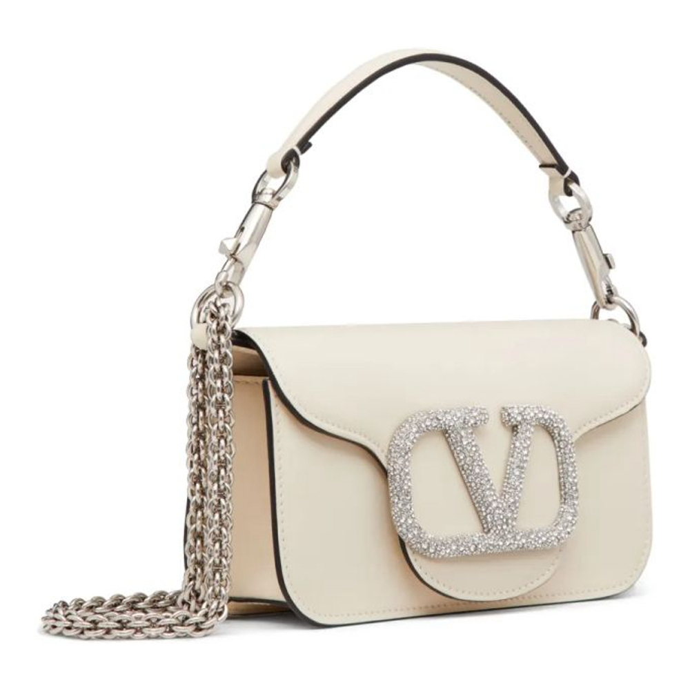 Women's 'Small Locò Crystal-Embellished' Shoulder Bag