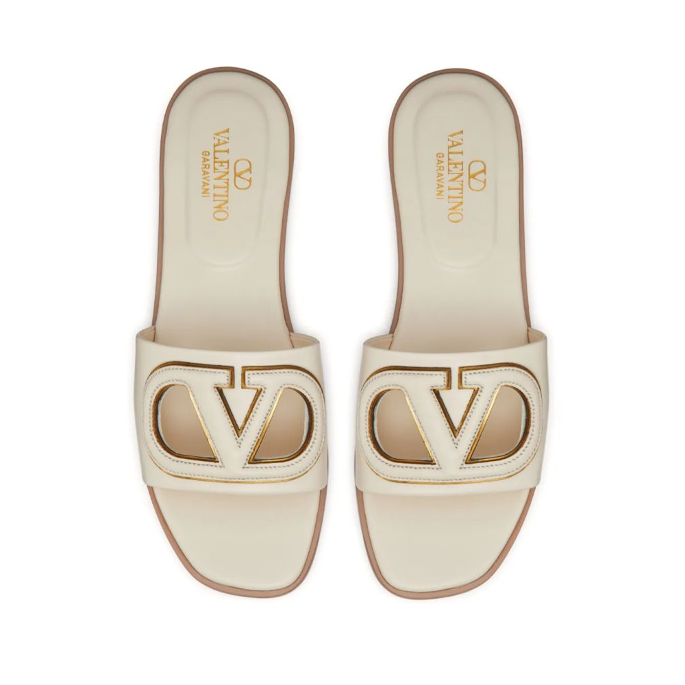 Sandales plates 'VLogo Signature' pour Femmes