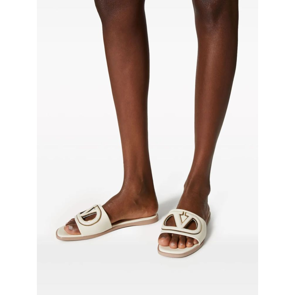 Sandales plates 'VLogo Signature' pour Femmes