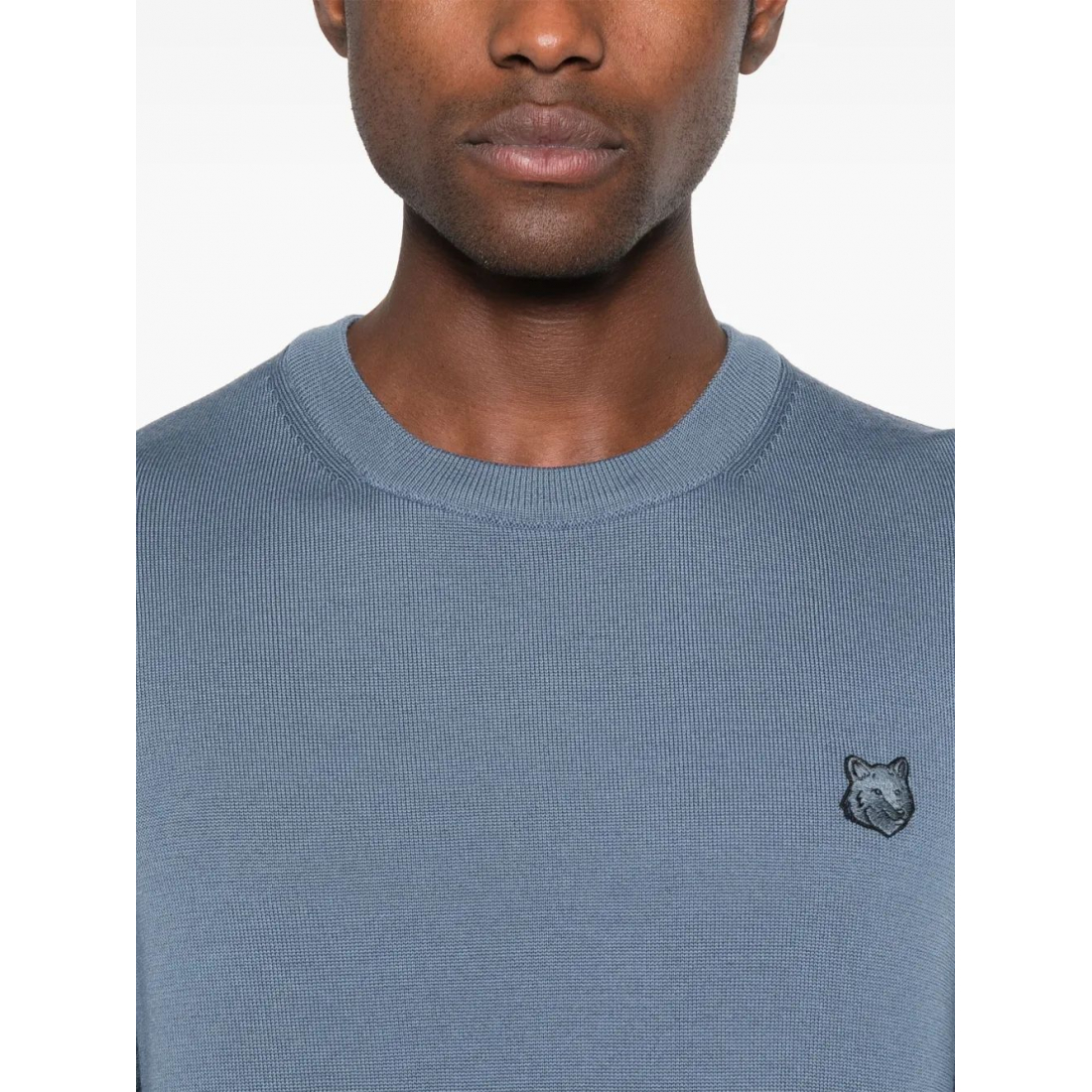 Men's 'Bold Fox Head-Patch' Sweater