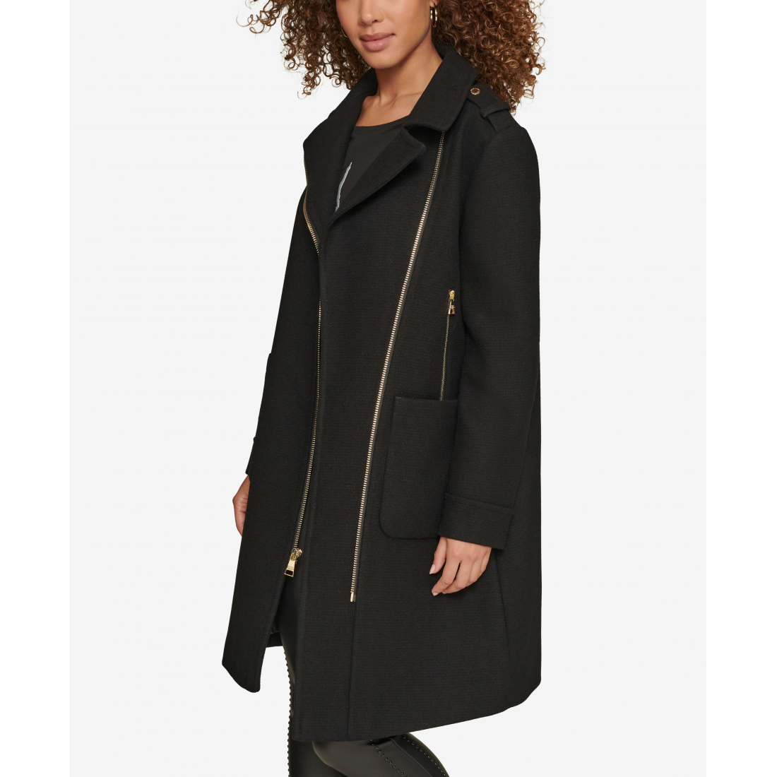 Manteau 'Asymmetrical Patch Pocket' pour Femmes
