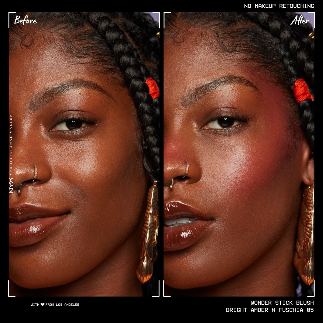 'Wonder Stick' Blush Stick - 05 Bright Amber and Fuchsia 4 g