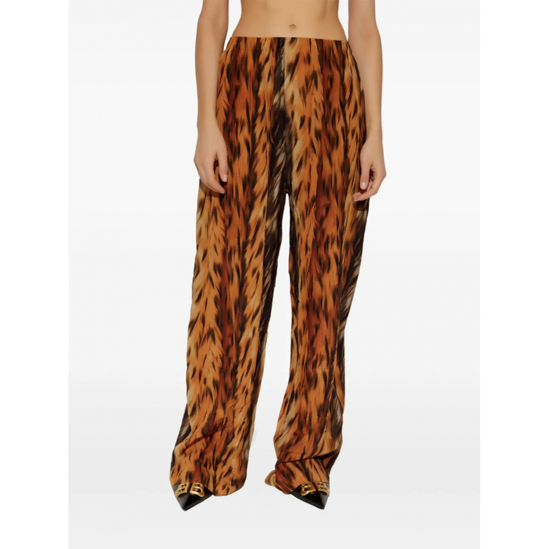 Women's 'Printed Straight' Trousers