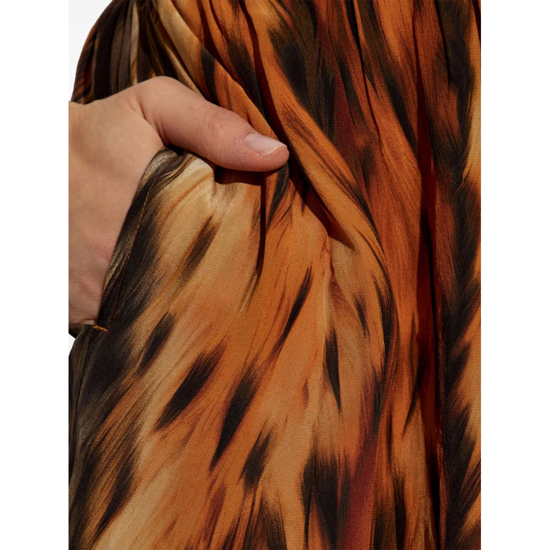 Women's 'Printed Straight' Trousers