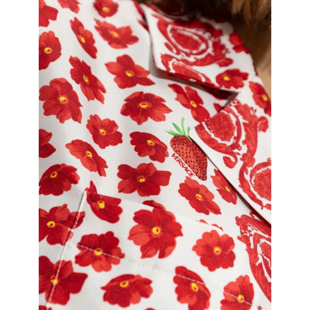 Chemise à manches courtes 'Floral-Print' pour Femmes