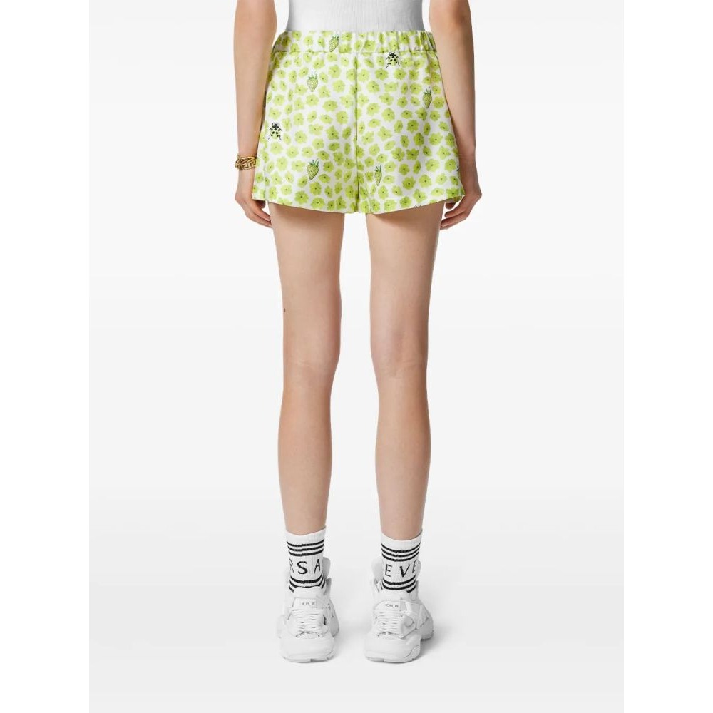 Short 'Floral-Print' pour Femmes