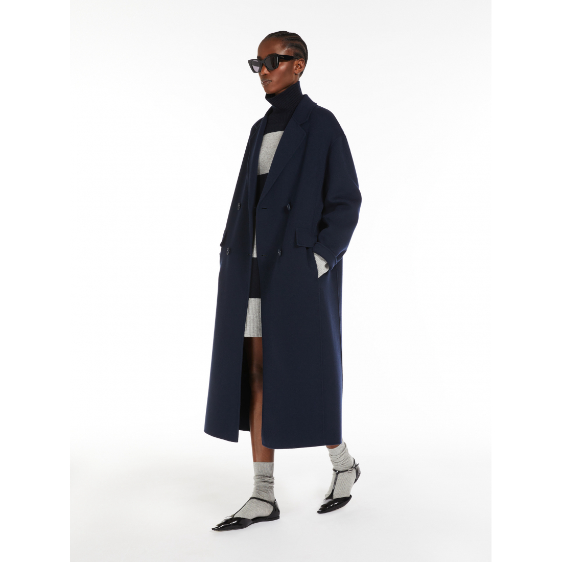 'Long' Mantel für Damen