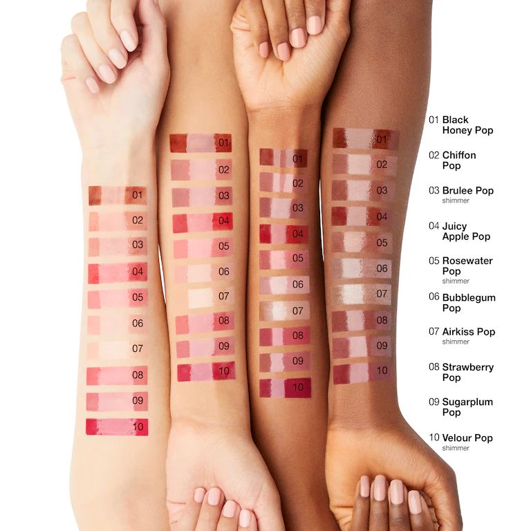 Gloss 'Pop Plush Creamy' - Black Honey Pop 3.4 ml