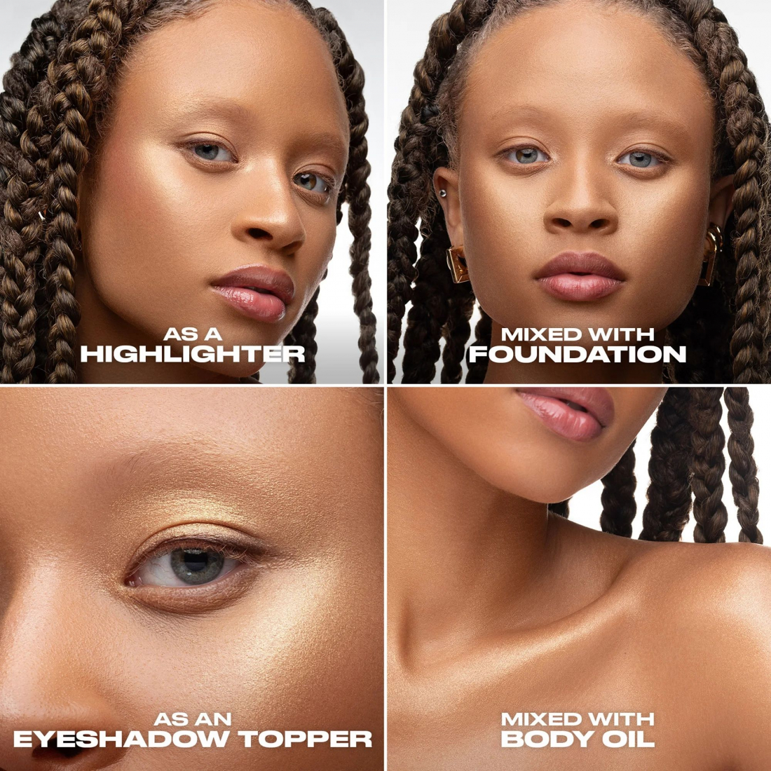 Gouttes de Maquillage 'Face Bond Luminizer Waterproof Glow Drops' - Space Cowboy 30 ml