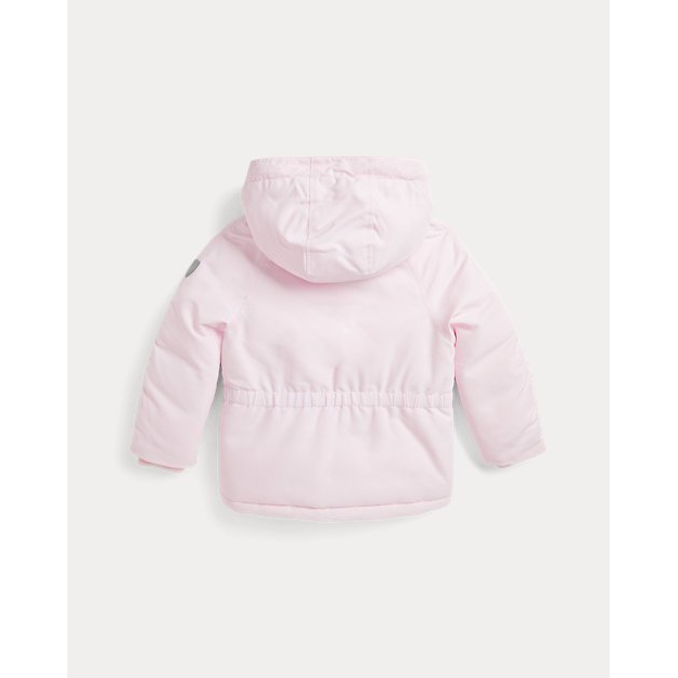 Parka 'Faux-Fur-Trim Down' pour Filles