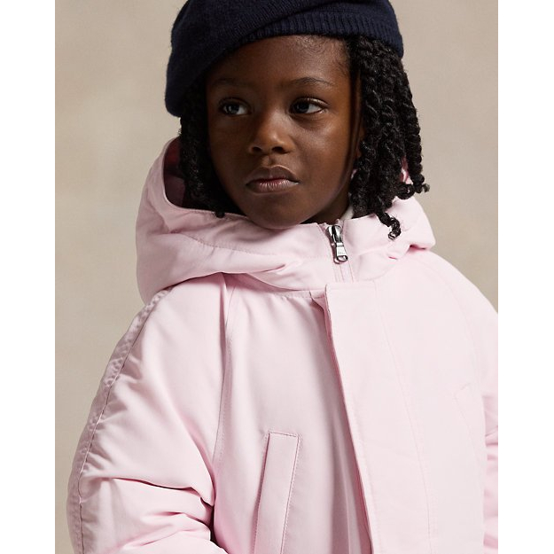 Parka 'Faux-Fur-Trim Down' pour Filles