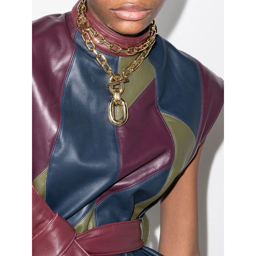 'Double-Wrap Chain' Halskette für Damen