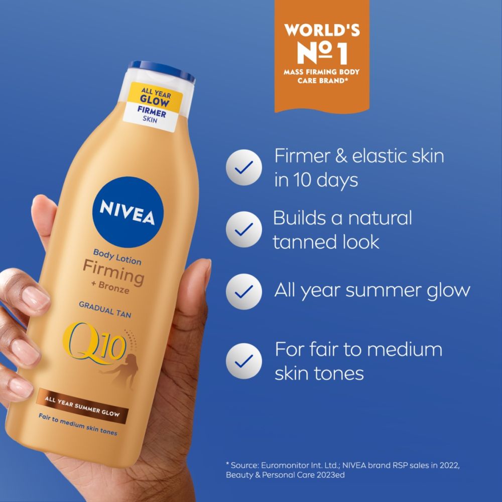 Lotion pour le Corps 'Q10 Firming + Bronze' - 400 ml