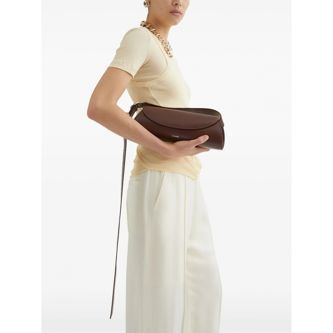 Women's 'Small Cannolo' Shoulder Bag