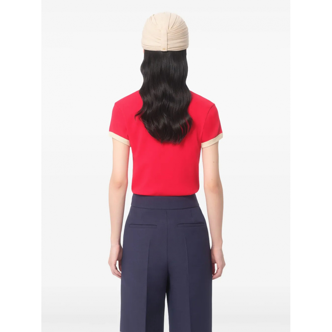 Women's 'Chez Valentino-Print' T-Shirt