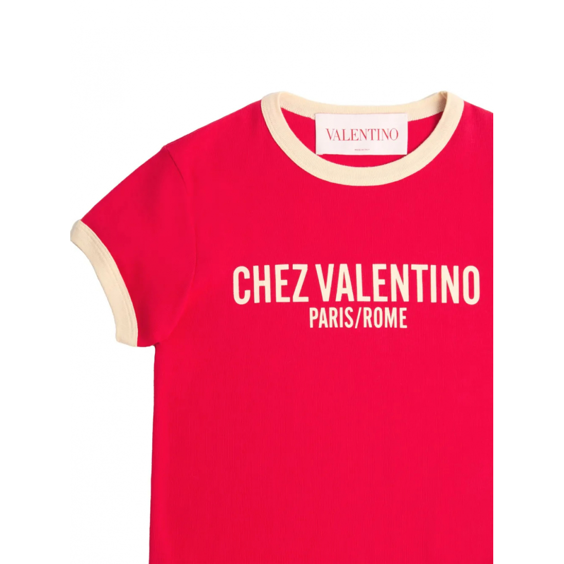 Women's 'Chez Valentino-Print' T-Shirt