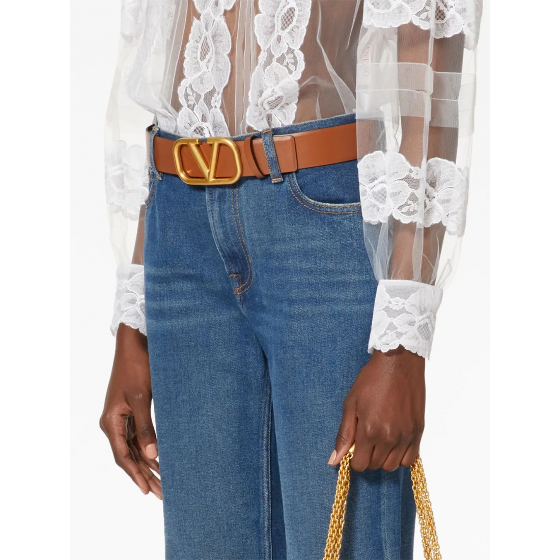 Ceinture 'Vlogo Signature' pour Femmes